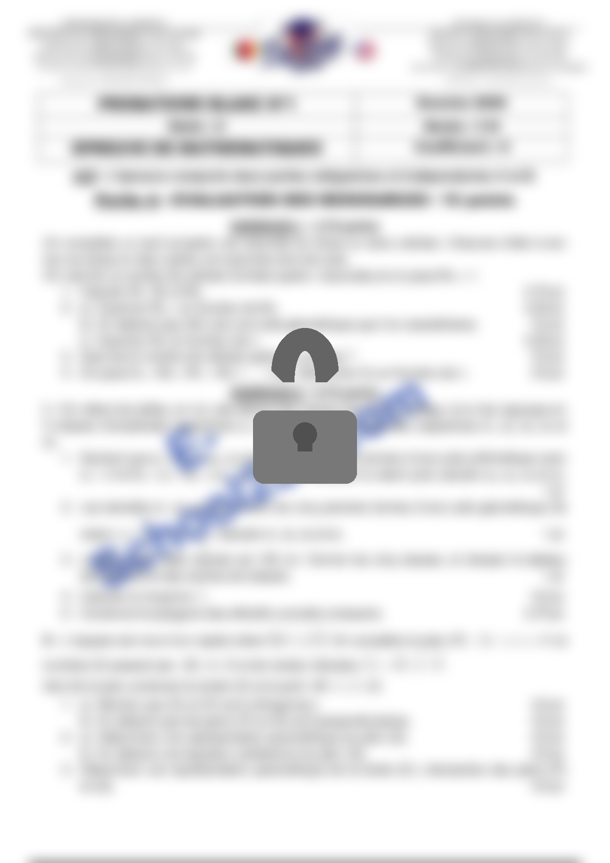 BACC ESG Informatique Pratique.