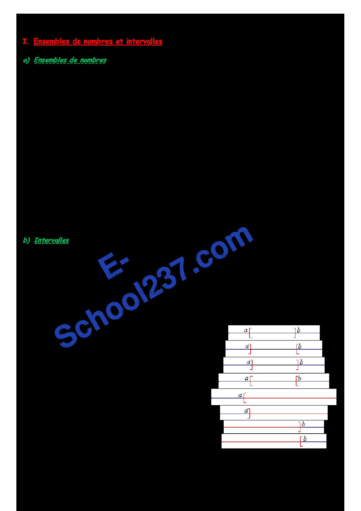 Support de cours mathématiques seconde série C