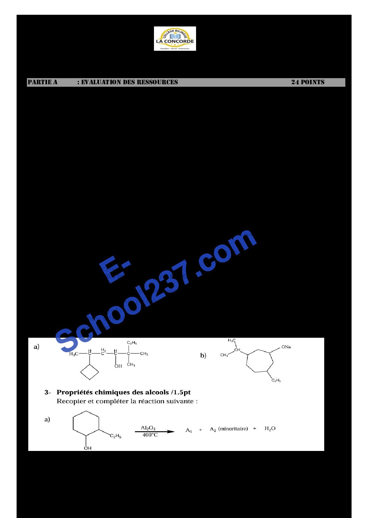 Eval1 oct 26 Tle-CD-CHIMIE meiganga