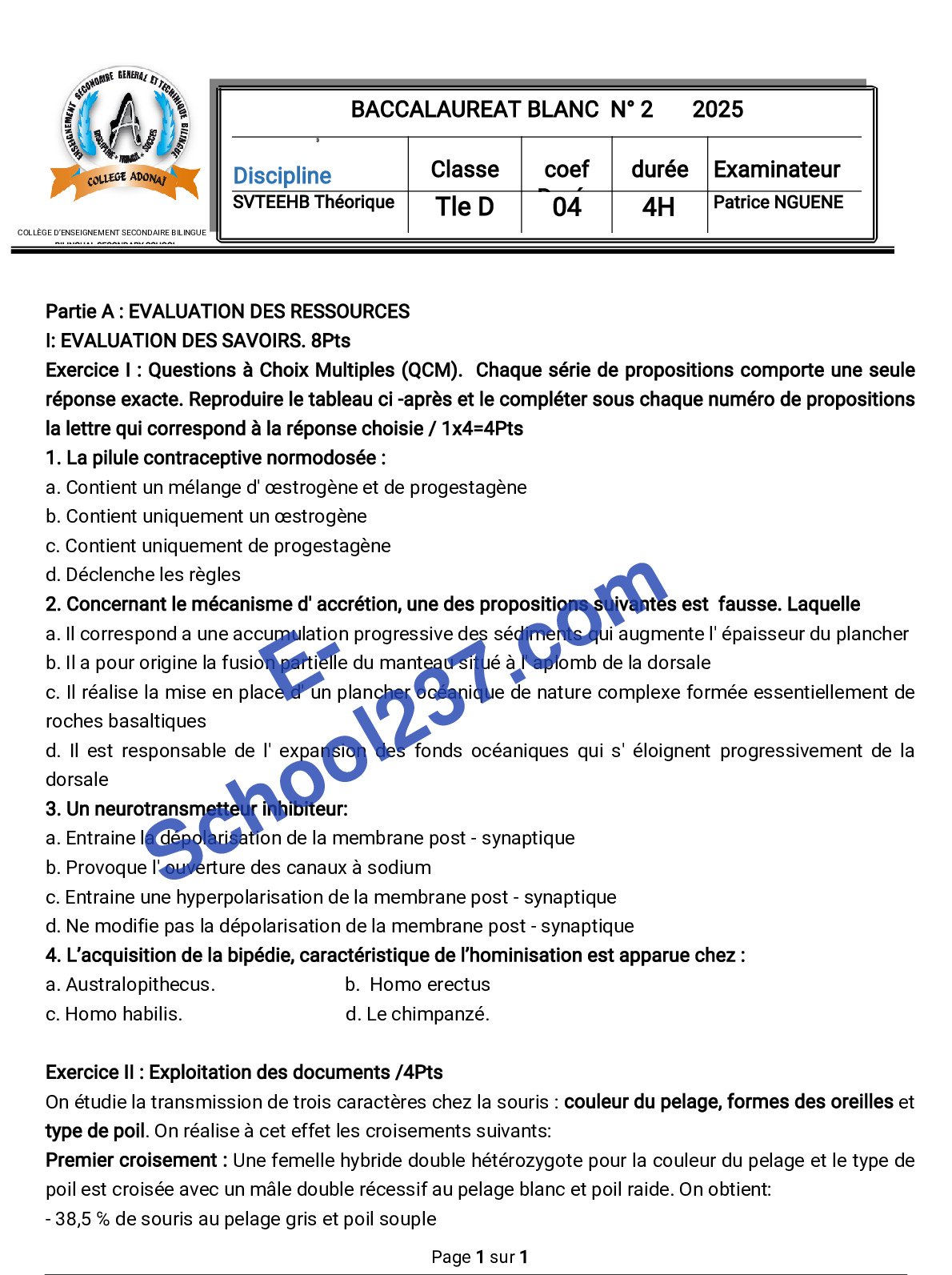 BAC-BLANC-SVTEEHB-Theo-2025 ADONAI