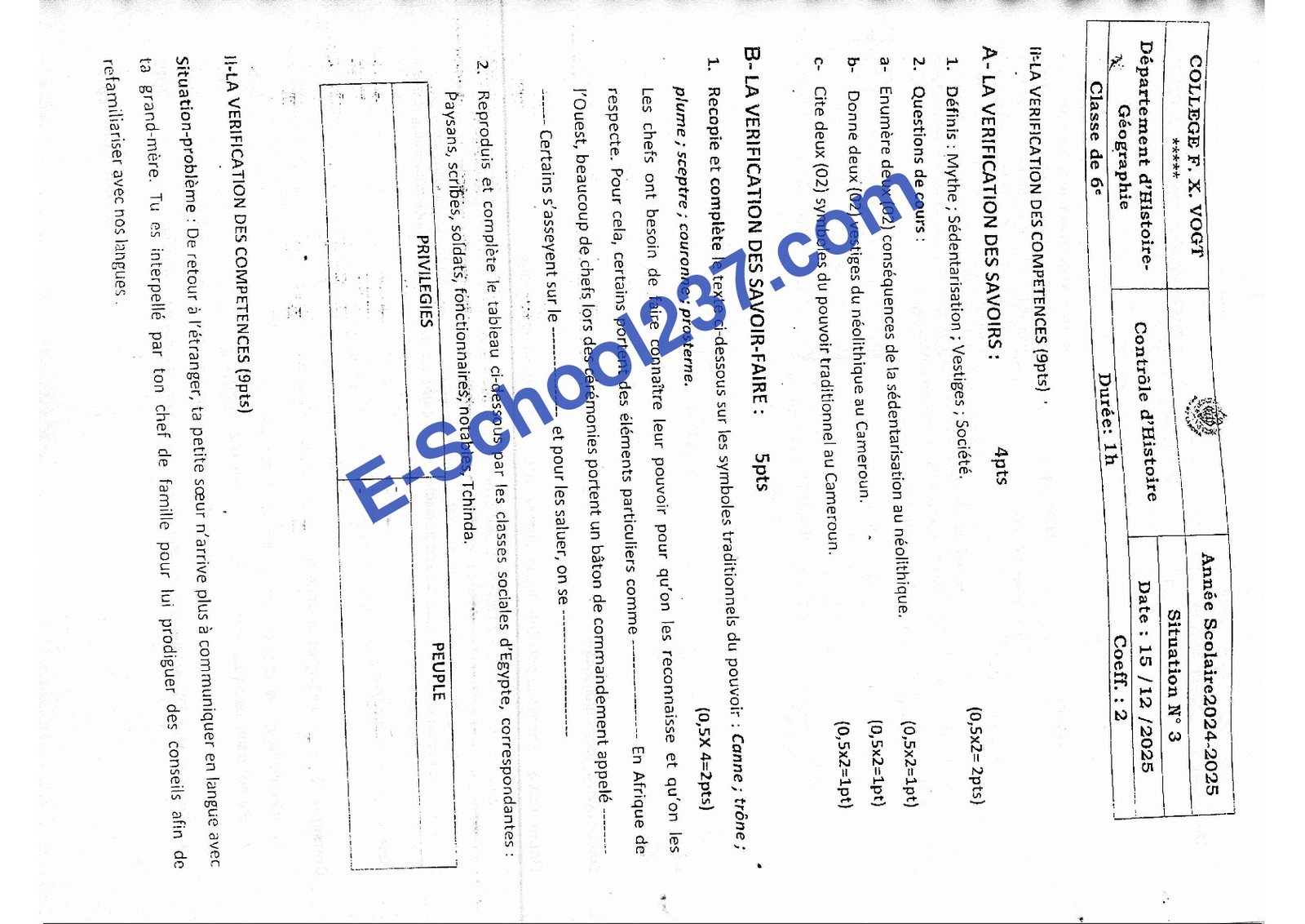 Histoire_6e_Vogt_Controle-3_16-12-2025_E-School237